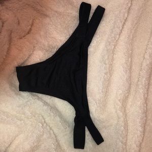 Victoria secret black swim bottoms